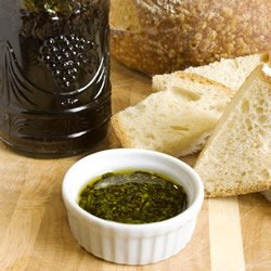 Spicy Oil and Vinegar Bread Dip