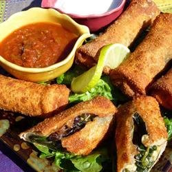 Southwest-Style Egg Rolls