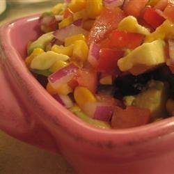 Tomato, Corn and Avocado Salsa