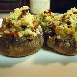 Pepperoni Stuffed Mushrooms