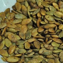 Pumpkin Seeds with Cinnamon and Salt