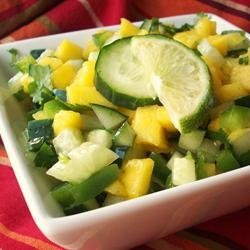 Cucumber-Mango Salsa