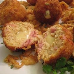 Chicken Cordon Bleu Bites