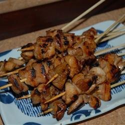 Chicken Satay with Homemade Peanut Sauce