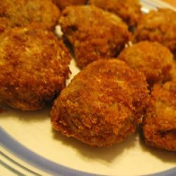 Tasty Fried Eggplant Balls