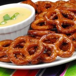 Spicy Party Pretzels