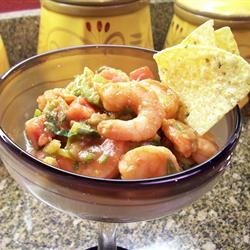 Tejano Style Shrimp Cocktail