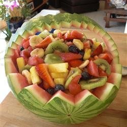 Watermelon Fruit Bowl