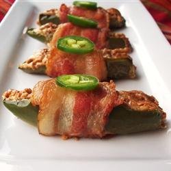 Bacon-Wrapped Peanut Butter Jalapenos