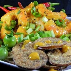 Fried Green Tomatoes with Shrimp Remoulade