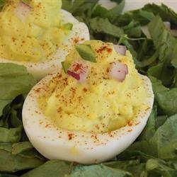 Deviled Eggs - Mexican Devils!