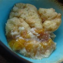 Cookie-Crusted Peach Cobbler