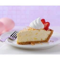 Strawberry Pina Colada Pie