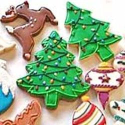 Christmas Tree Cookies