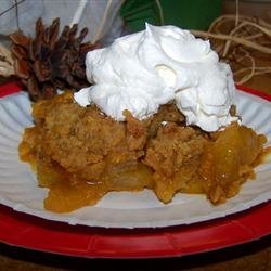 Pumpkin Apple Cobbler