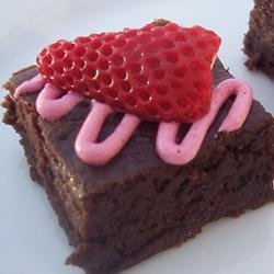 Strawberry Brownies