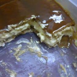 Caramel Apple Eclair Cake