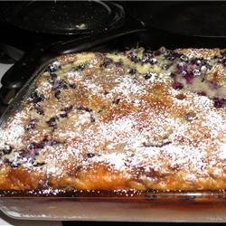 Blueberry Custard