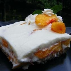 Fresh Peach Dessert