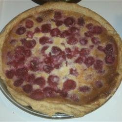 Lemon Blueberry Custard Pie