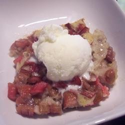 Rhubarb Pudding