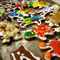 Chocolate Gingerbread Cookies