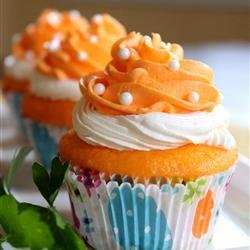 Dreamy Orange Cupcakes