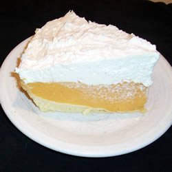 Cantaloupe Cream Pie II