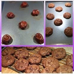 German Chocolate Brownie Cookies