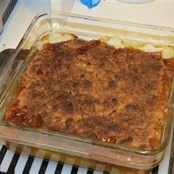 Healthier Southern Peach Cobbler