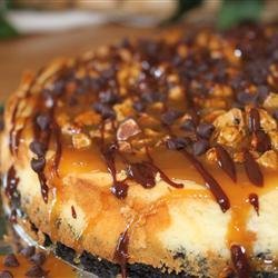 Chocolate Turtle Cheesecake