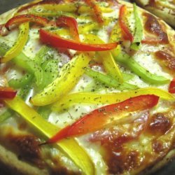 Three-Pepper Pizza