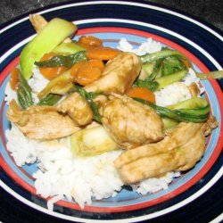 Pork and Bok Choy Stir Fry