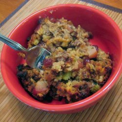 Cranberry, Sausage, and Apple Stuffing