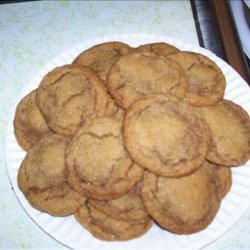 Gluten Free Gingersnap Cookies