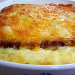 Cheese and Onion Pudding