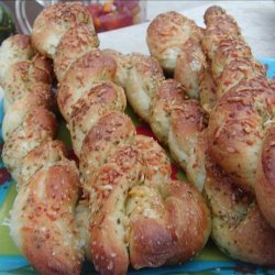 Twisted Black Olive Breadsticks