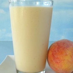 Peach Pick Me up Smoothie