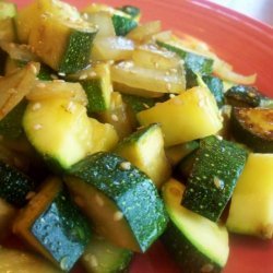 Sesame Zucchini