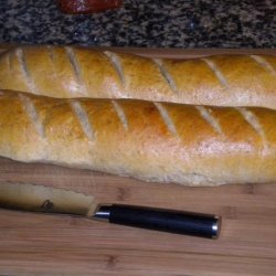 Bread Machine Italian Bread (Baked in Oven)