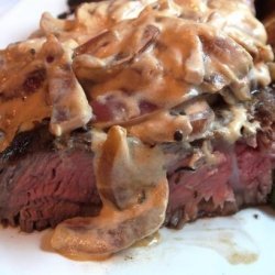 Steak a La Moutarde (Steak With Mustard Cream Sauce)