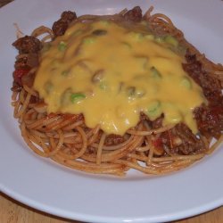 Cowboy Spaghetti With Cheese Sauce - Rachael Ray