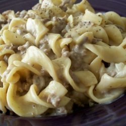 Ground Beef Stroganoff (Like Hamburger Helper)