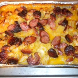 Kielbasa and Potato Bake