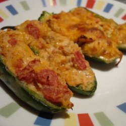 Paula Deen's Chicken Quesadilla Stuffed Jalapenos