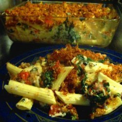 Awesome Penne Spinach Bake