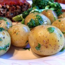 Parslied New Potatoes