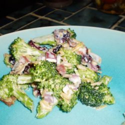 Broccoli With Cranberries Salad