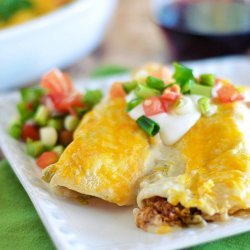 Sour Cream Chicken Enchiladas