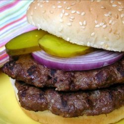  Grilled  Venison Burgers